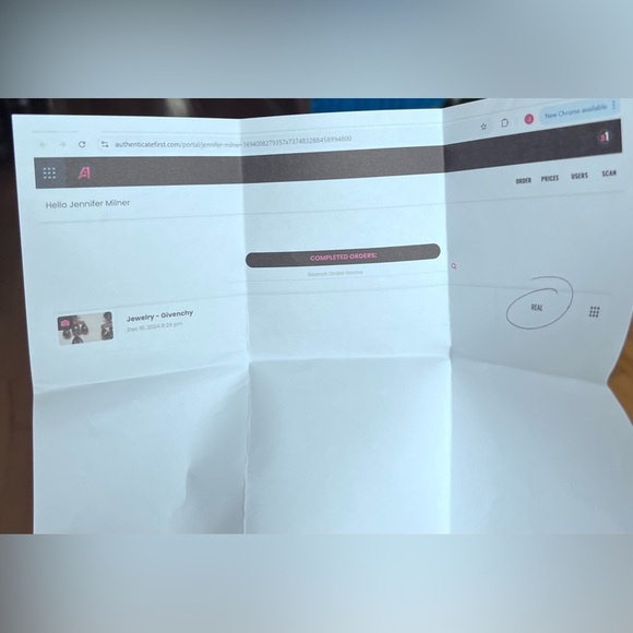 GIVENCHY Gold Smoke Gray Crystal Chandelier Earrings NWOT Pierced w/ COA - Picture 3 of 3